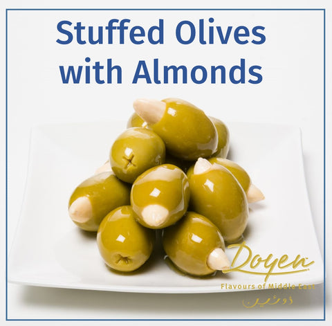 Stuffed Mediterranean Olives - Net wt 160g