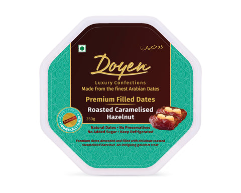 Filled Dates - Roasted Caramelised Hazelnut