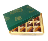 12 pieces Turquois Collection Box<br> Assorted Filled Dates