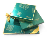12 pieces Turquois Collection Box<br> Assorted Filled Dates