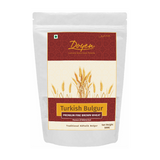 Brown Bulgur - Fine Broken Middle Eastern Bulgur (Burghul) 500g | For Salads | Kebabs n Kibbeh | Pilaf