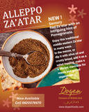 Alleppo Za'atar Seasoning 100g - Middle Eastern Red Zaatar